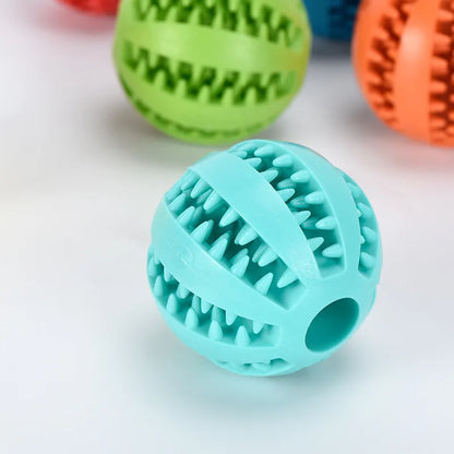 Natural Rubber Dog Chew Treat Ball