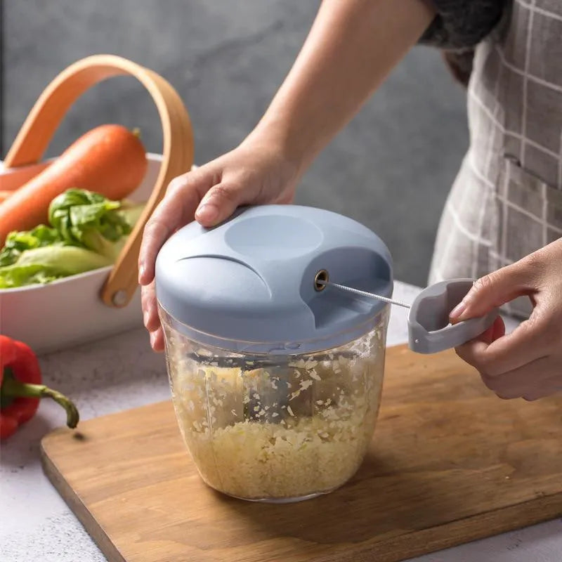 Manual Meat Mincer Garlic Chopper