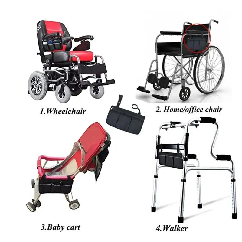 Wheelchair Hanging Storage Bag